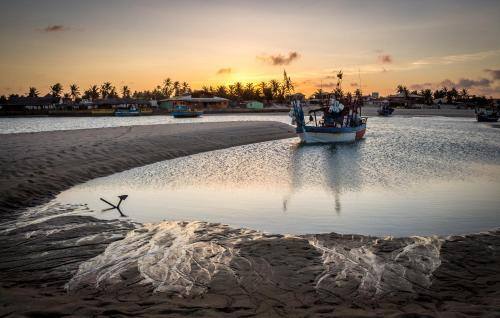 Barco rio Jaguaribe