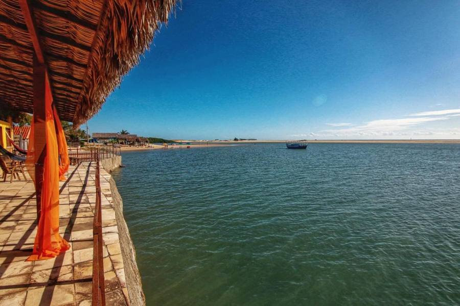 The Wind Deck — a lagoa quase sempre com poucos kites